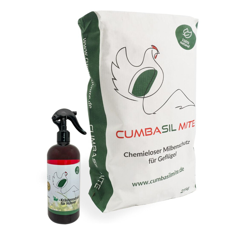 Cumbasil MIte 25kg + KE Herbal Extract for Chickens 500ml